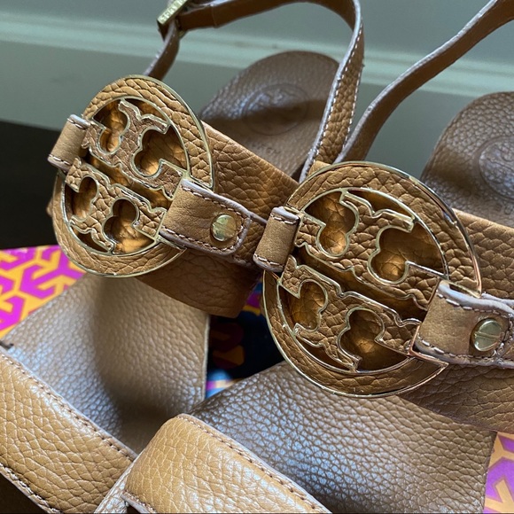Tory Burch Mid Wedge Sandals - Picture 2 of 7